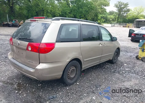 2007 Toyota Sienna Le z USA, uszkodzony, nr VIN 5TDZK23C67S013099